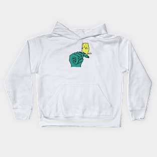 Hamster on Hand Kids Hoodie